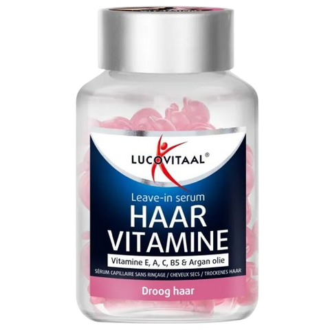 Ser de păr fără clătire și cu vitamine - Păr uscat