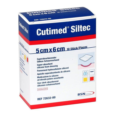 Pansament antimicrobian Cutimed Siltec 5x6cm