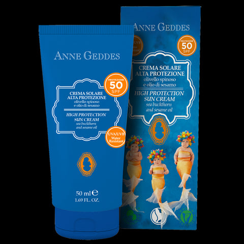 Anne Geddes - Crema organica cu protectie solara 50 SPF