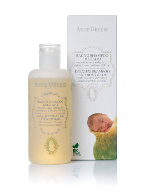 Anne Geddes - Sampon si gel de dus organic delicat 250 ml